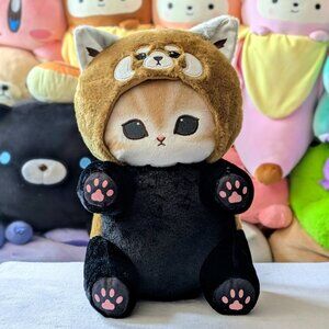 Round 1 Mofusand 11" Red Panda Meow Cat Plush